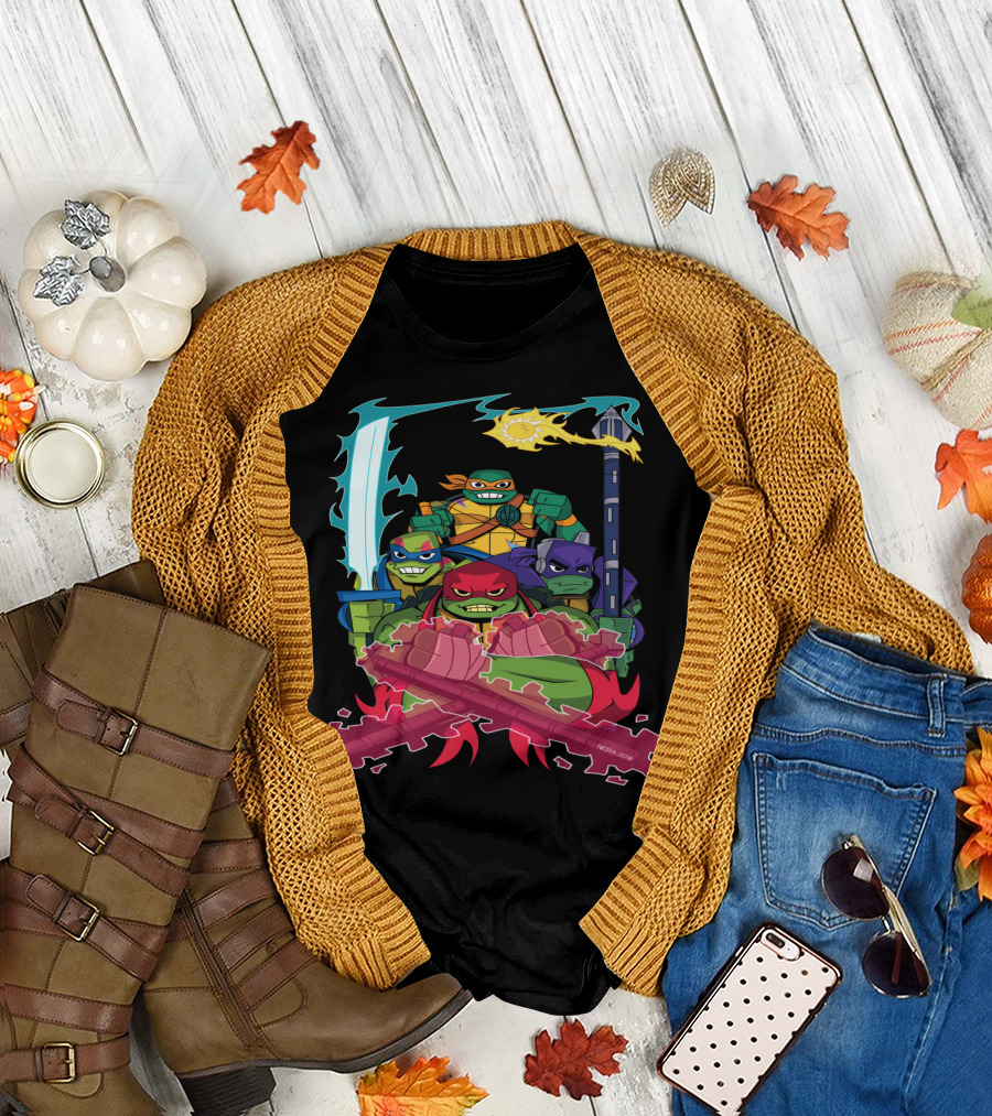 Rise of the Ninja Turtles Team Adventure T-Shirt