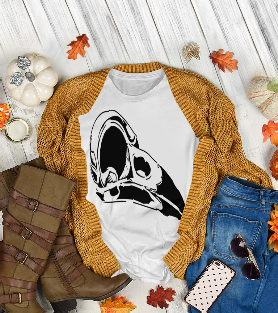Bird Skull Anatomy T-Shirt