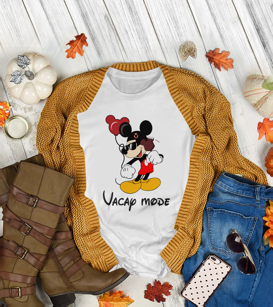 Vacay Mode Mic Mouse Key T-Shirt