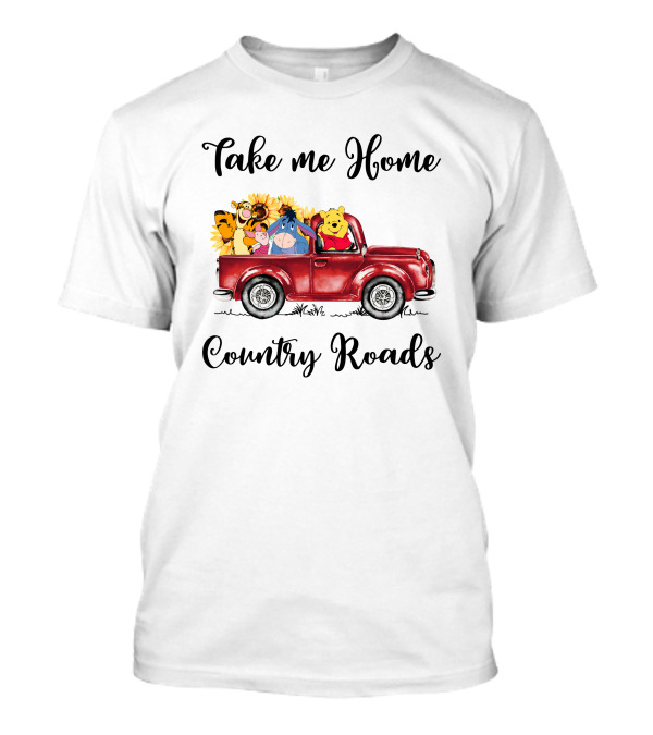 Take Me Home Country Roads Bear Drive T-Shirt