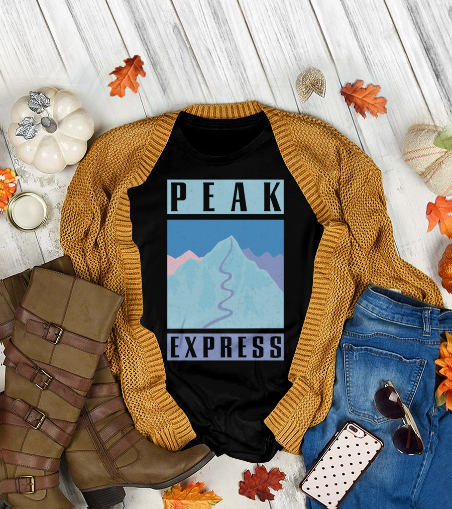 Peak Express Mountain Path Scenic Adventure T-Shirt