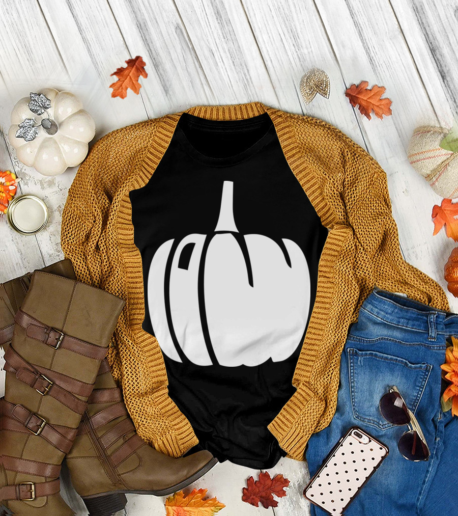 Large White Pumpkin T-Shirt
