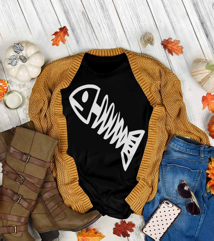 Fish Skeleton T-Shirt