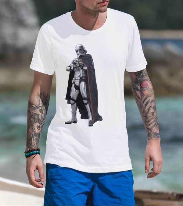 Star Wars Captain Phasma Armor Cloaked T-Shirt