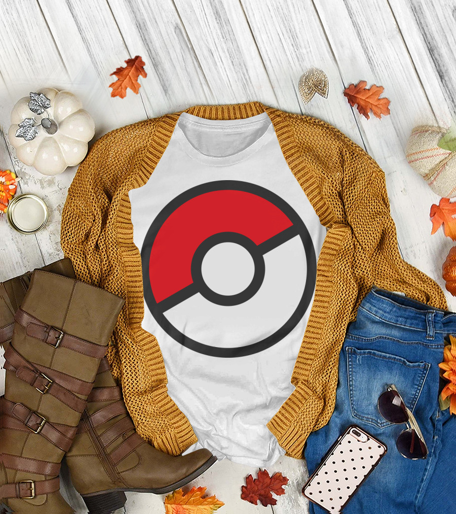 Pokeball Icon from The Pokemon Series T-Shirt