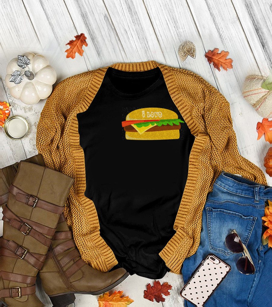 I Love Burger T-Shirt