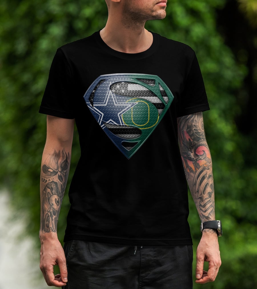 Dallas Oregon Superman Logo Sspus191 T-Shirt