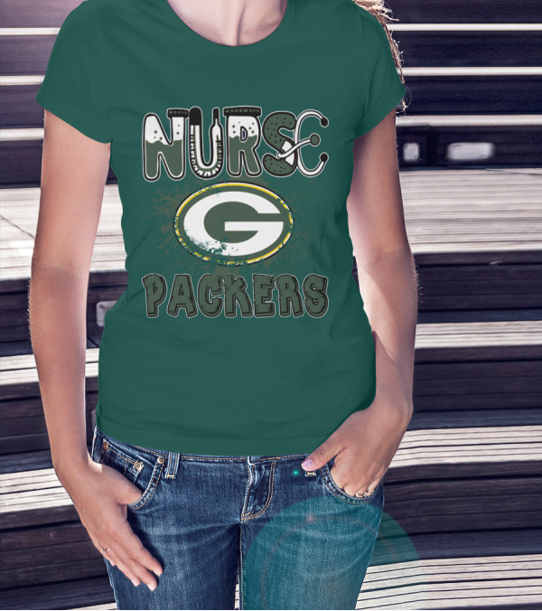 Nurse Green Bay Packers T-Shirt