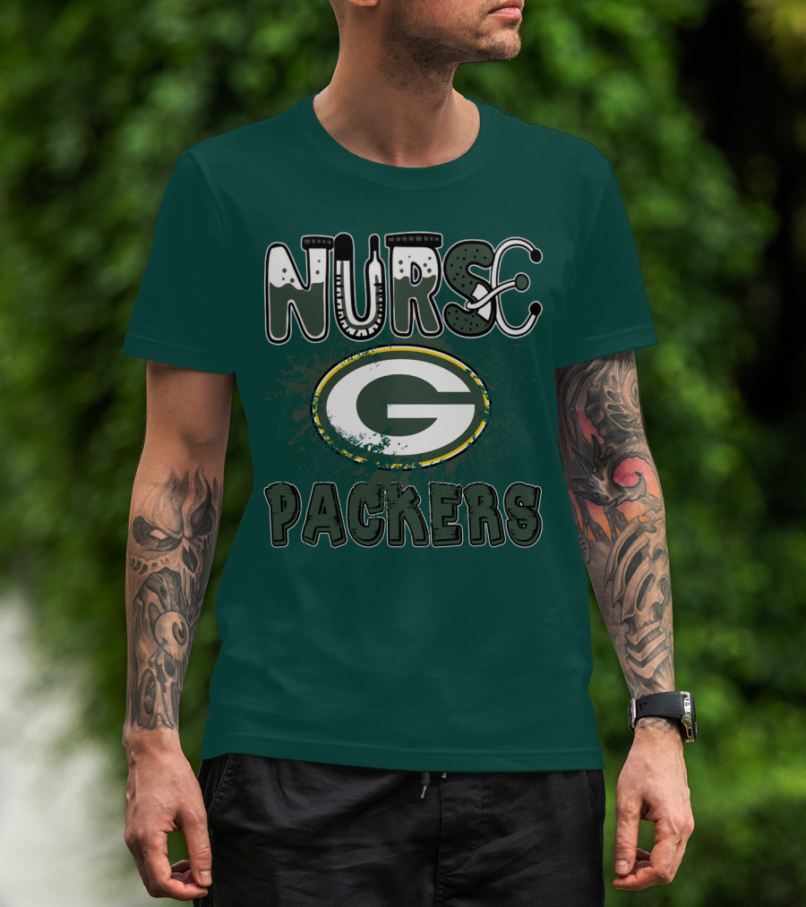 Nurse Green Bay Packers T-Shirt