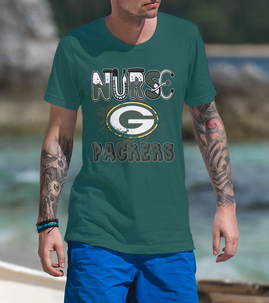 Nurse Green Bay Packers T-Shirt