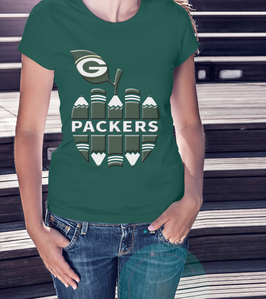 Packers Pencil Apple T-Shirt