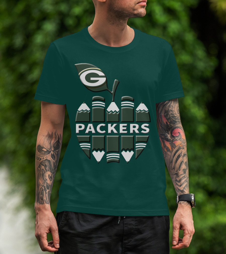 Packers Pencil Apple T-Shirt
