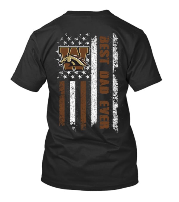 Western Michigan Broncos Best Dad Ever T-Shirt