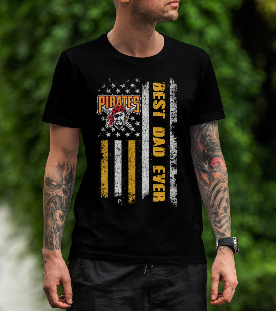 Pirates Best Dad Ever Evd 078 T-Shirt