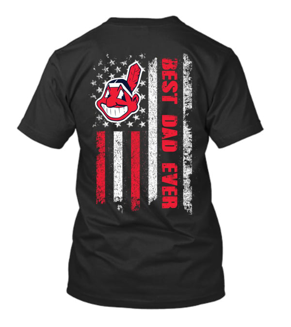 Evd 112 Best Dad Ever Flag T-Shirt