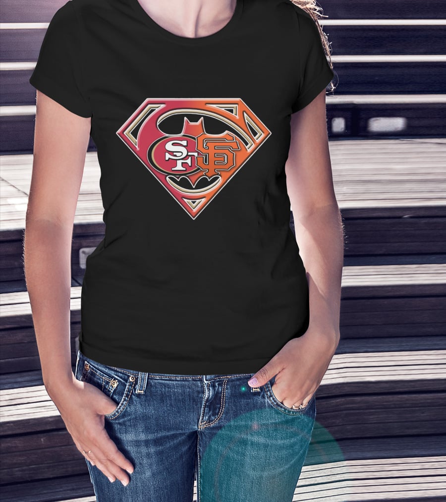 San Francisco Super Bat Sf Shield T-Shirt