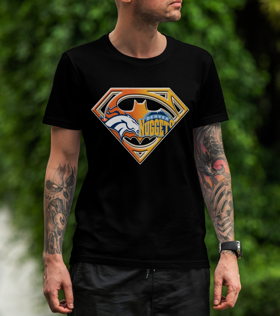 Denver Broncos Nuggets Super Bat 020 T-Shirt