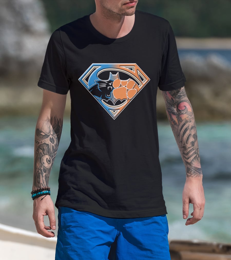 Panther Paw Logo Superhero T-Shirt