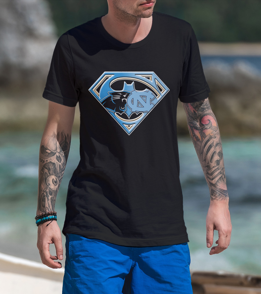 Carolina Panthers Nc Super Logo Bat 088 T-Shirt