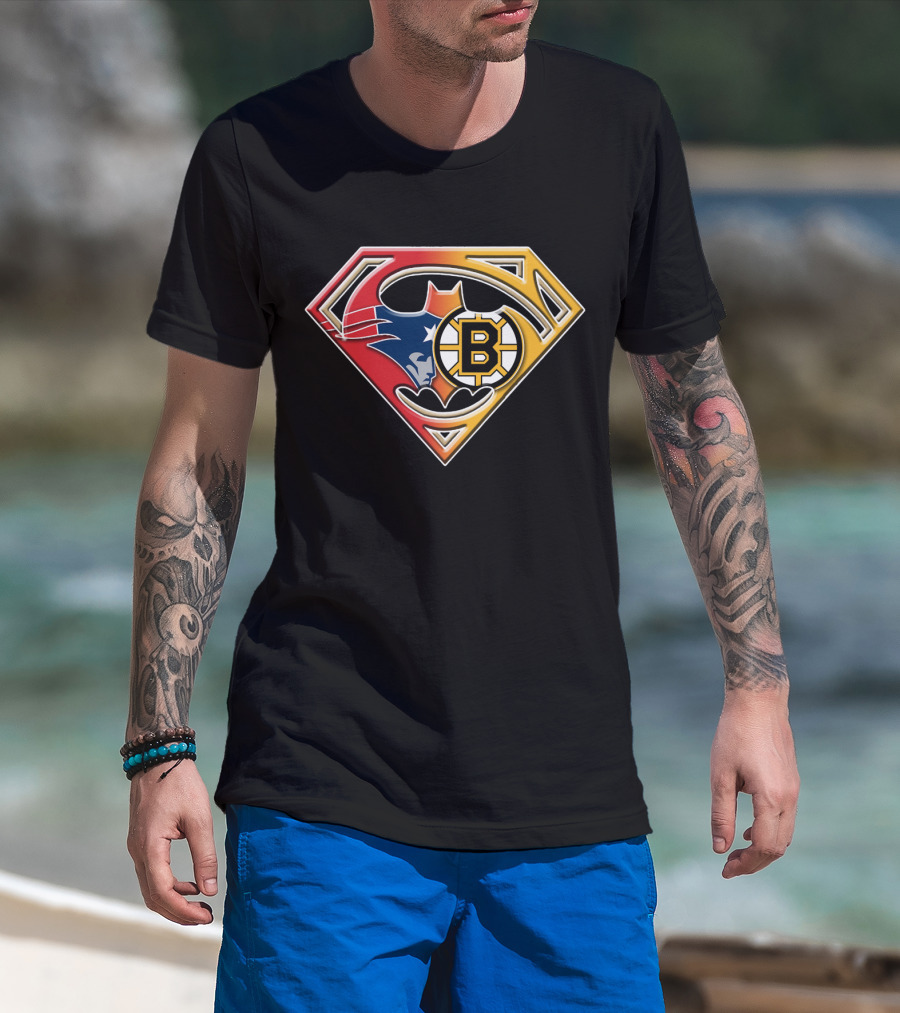 New England Sports Mashup Bat 090 T-Shirt