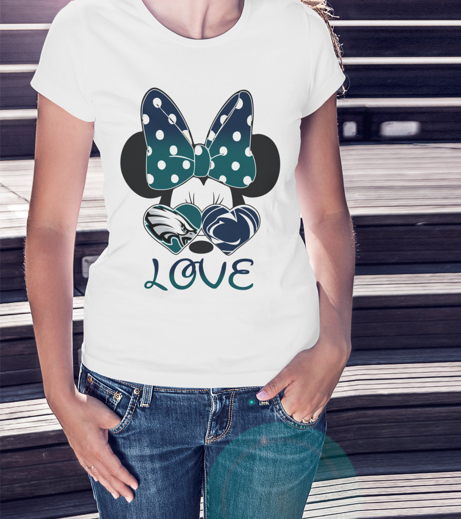 Love Mickey Eagle Penn State T-Shirt