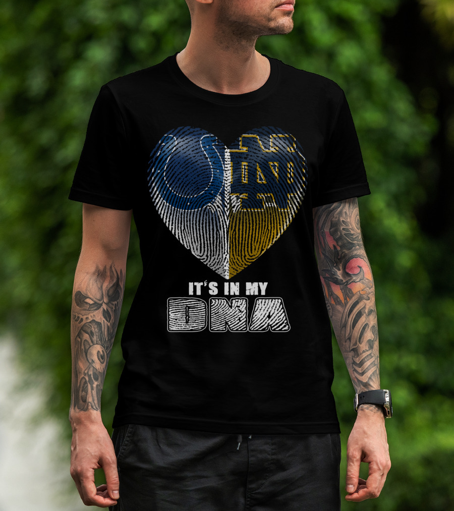 Indianapolis Colts Notre Dame It's In My Dna T-Shirt