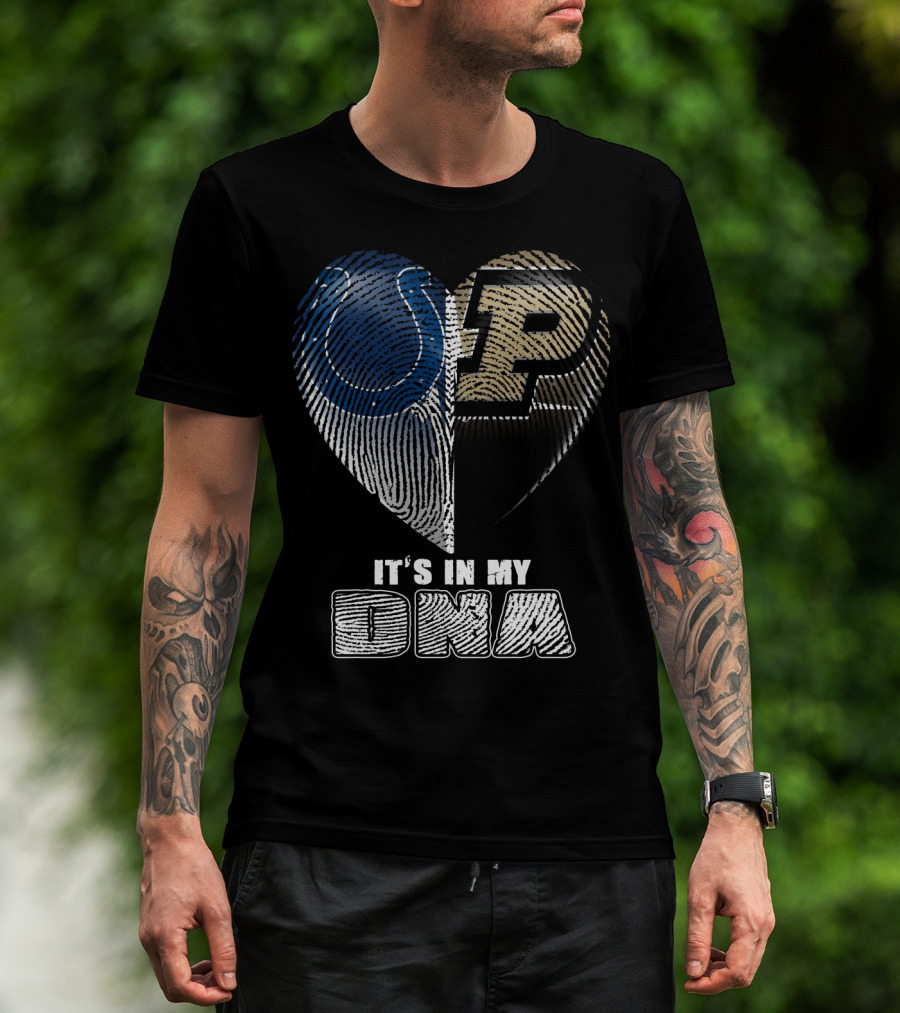 Colts Purdue It's In My Dna T-Shirt