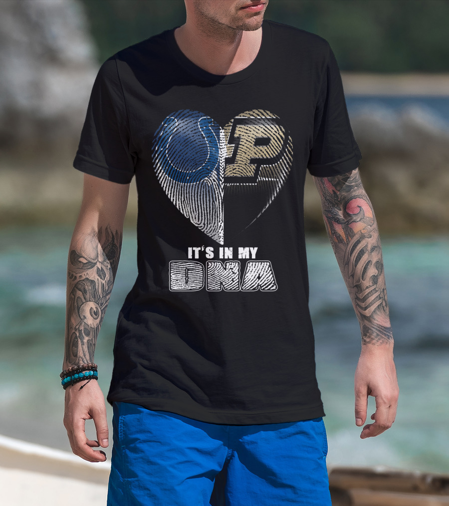 Colts Purdue It's In My Dna T-Shirt