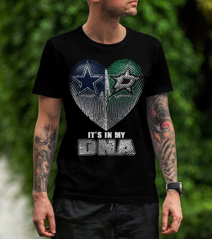 Cowboys Stars It's In My Dna T-Shirt