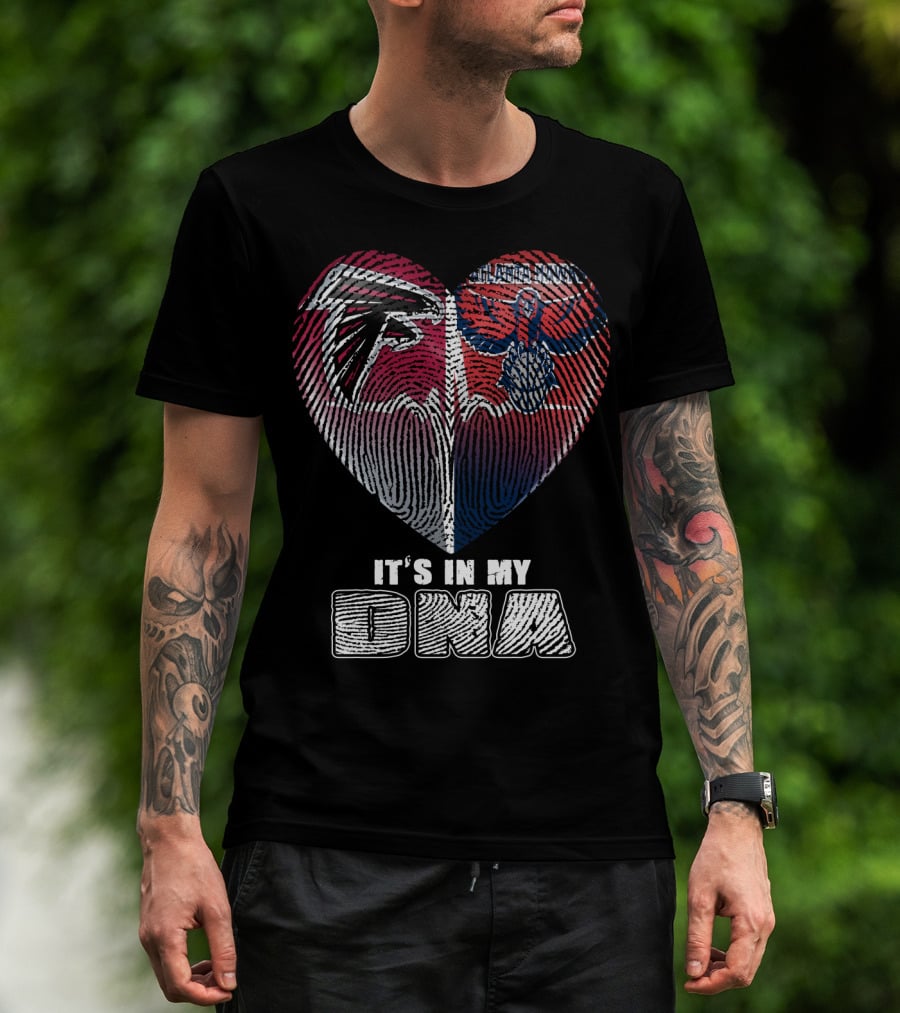 It's In My Dna Falcons Atlanta Basketball T-Shirt