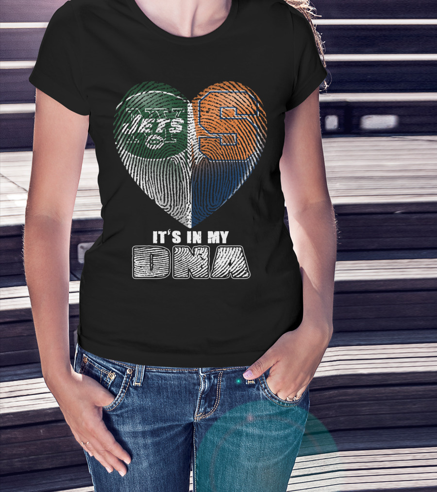 New York Jets Syracuse It's In My Dna T-Shirt