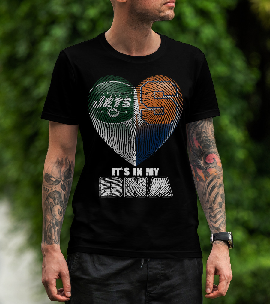 New York Jets Syracuse It's In My Dna T-Shirt