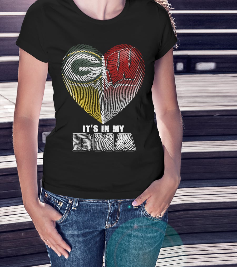 Green Bay Wisconsin It's In My Dna T-Shirt