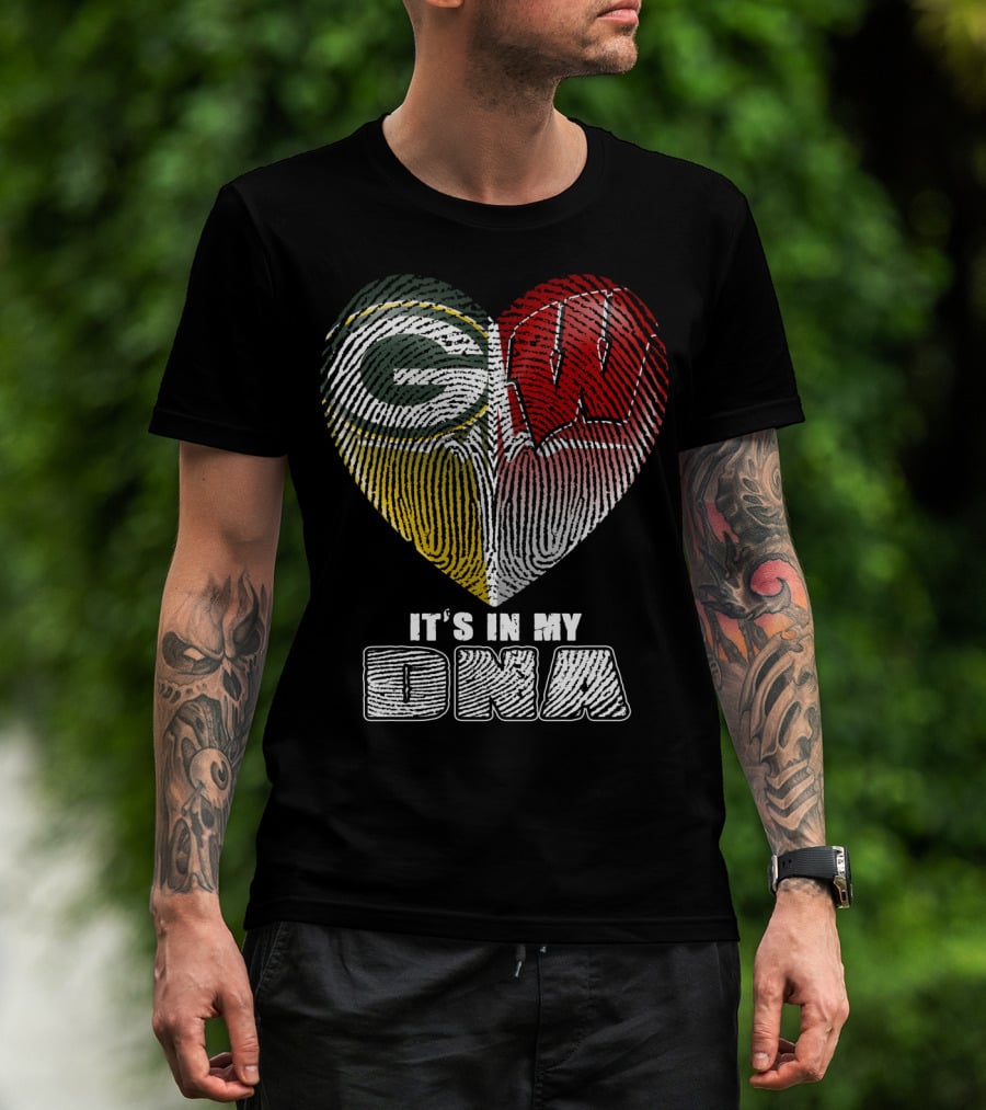 Green Bay Wisconsin It's In My Dna T-Shirt