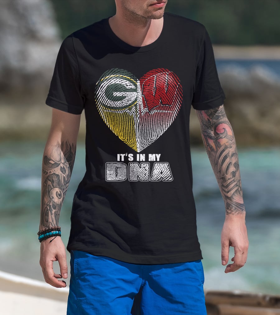 Green Bay Wisconsin It's In My Dna T-Shirt