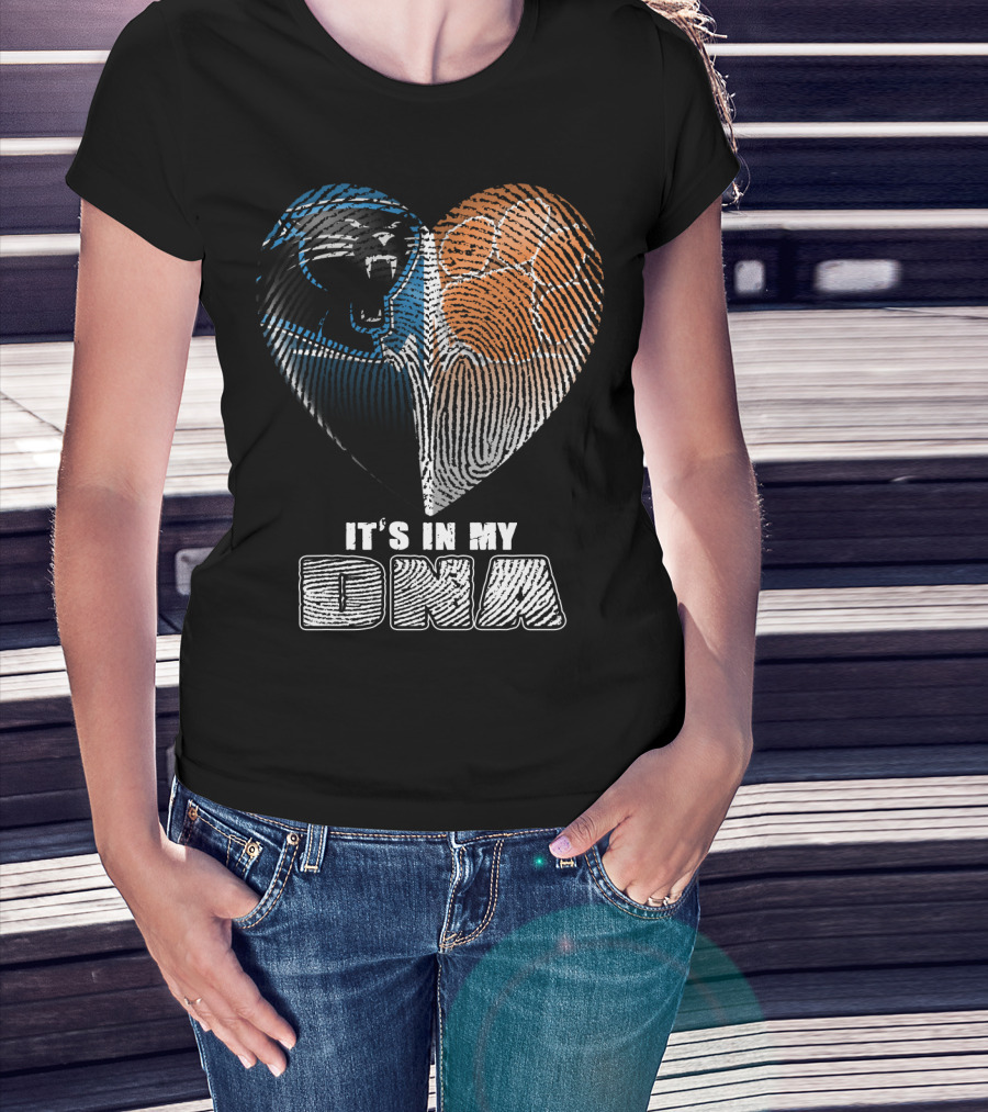 It's In My Dna Panther Paw Heart T-Shirt
