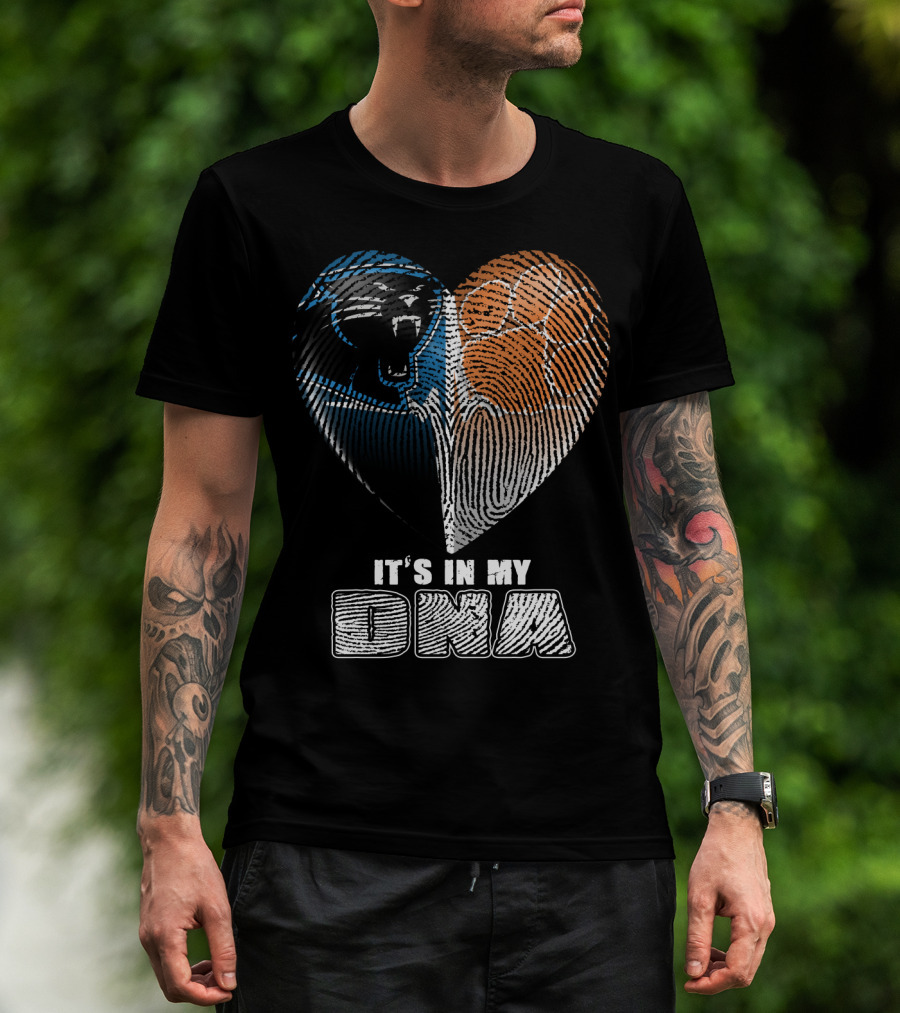 It's In My Dna Panther Paw Heart T-Shirt