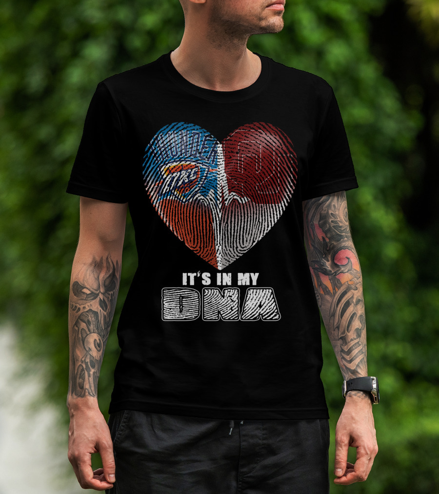 Oklahoma City Thunder Ou It's In My Dna T-Shirt