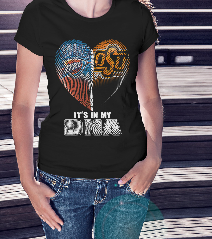 Oklahoma Thunder Osu It's In My Dna T-Shirt
