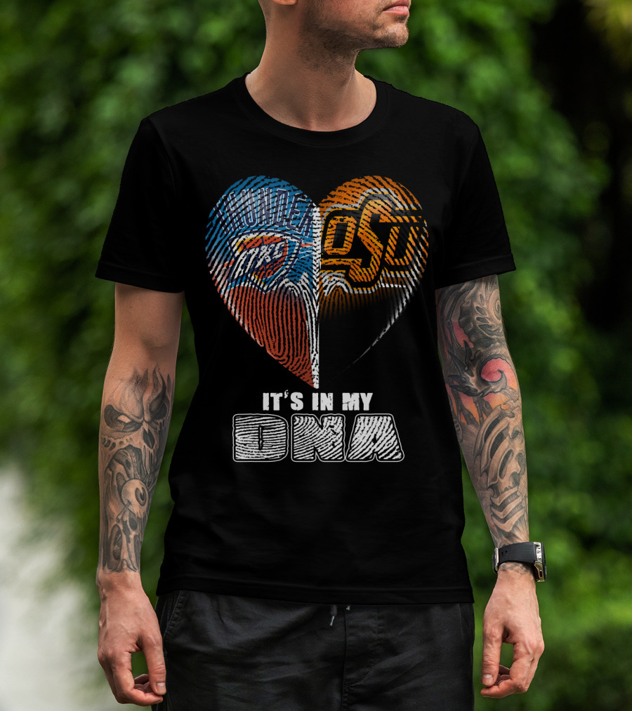 Oklahoma Thunder Osu It's In My Dna T-Shirt