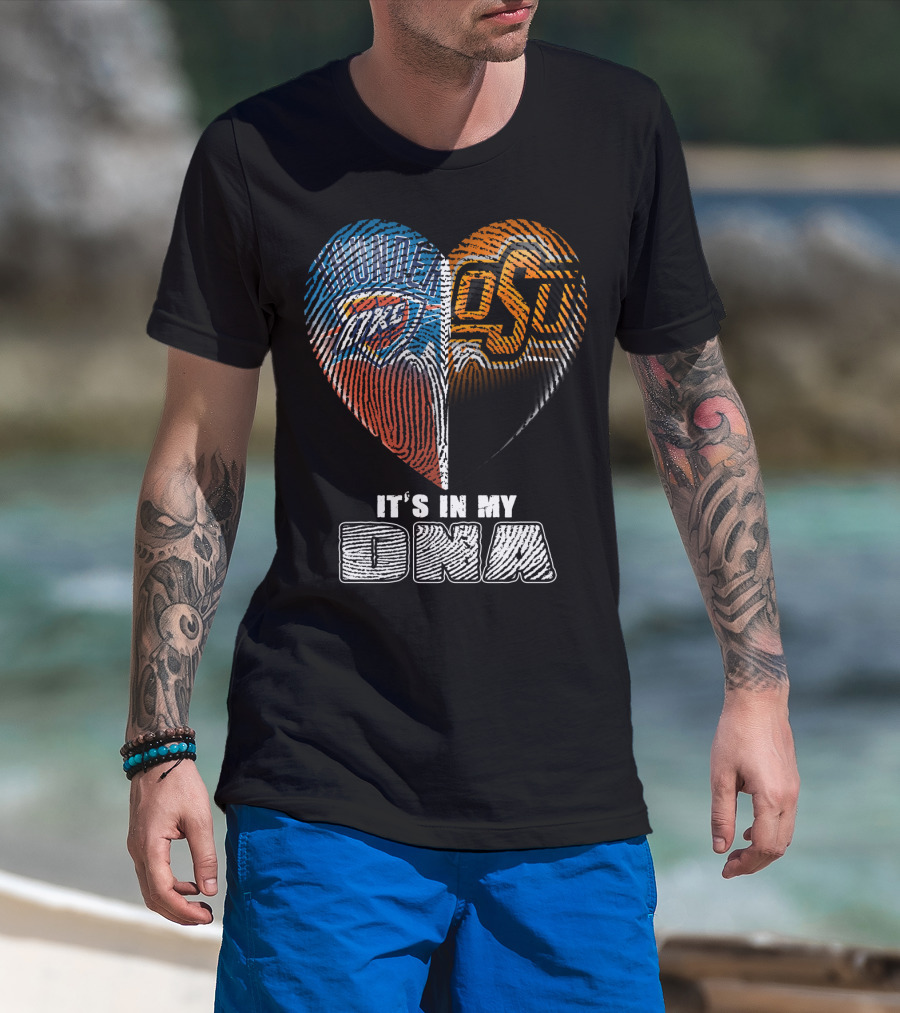 Oklahoma Thunder Osu It's In My Dna T-Shirt