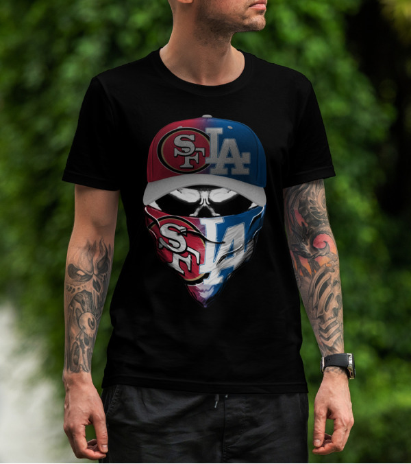 Sf La Fusion Cap And Bandana Combo T-Shirt