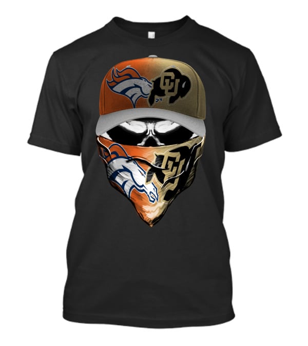 Denver Broncos Colorado Buffaloes Skum 017 T-Shirt