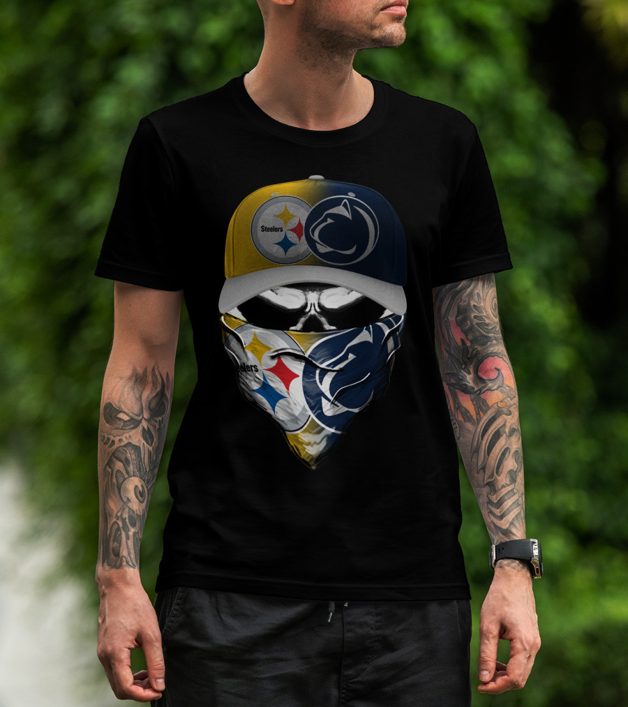 Pittsburgh Steelers Penn State Nittany Lions Skum 112 T-Shirt