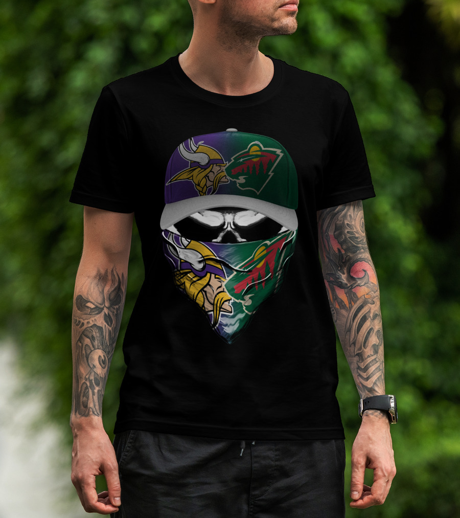 Minnesota Vikings Wild Skum 136 T-Shirt