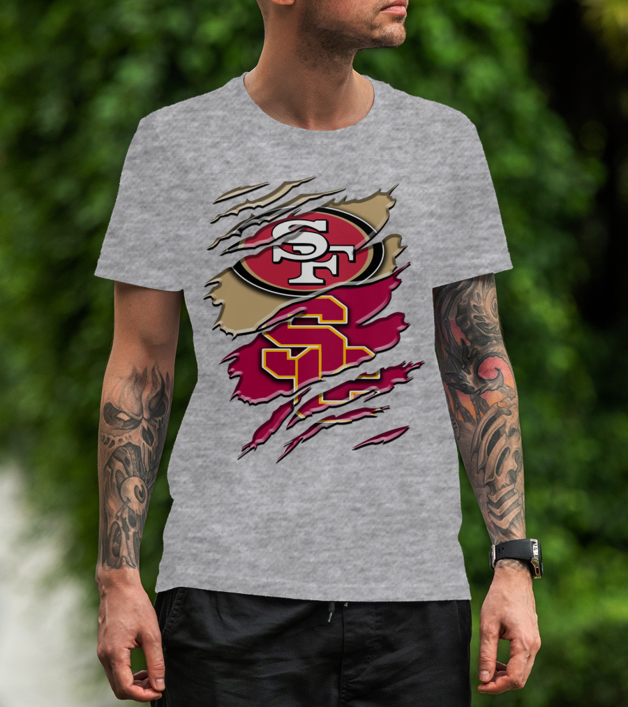 49ers Usc Mashup Rah T-Shirt