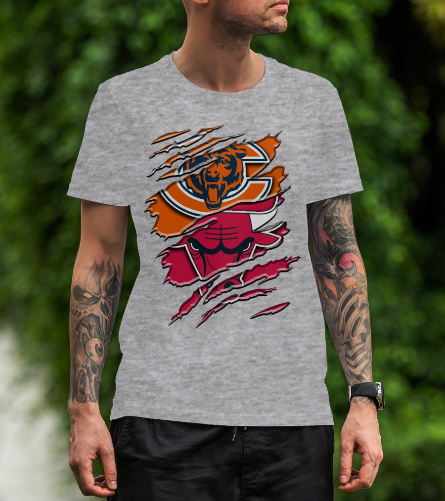 Chicago Bears Bulls Rah 007 T-Shirt