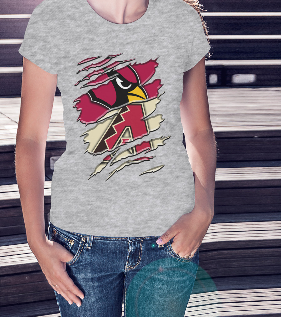 Arizona Cardinals Diamondbacks Rah 029 T-Shirt