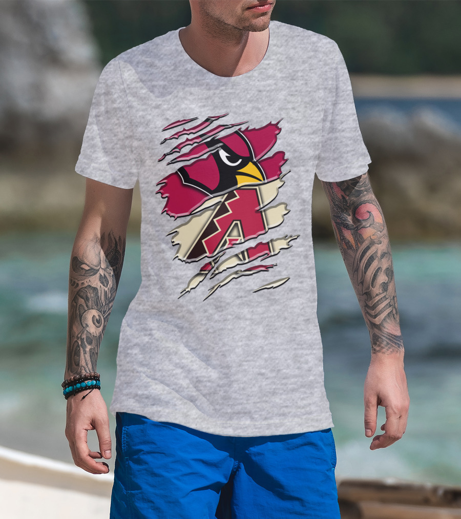 Arizona Cardinals Diamondbacks Rah 029 T-Shirt