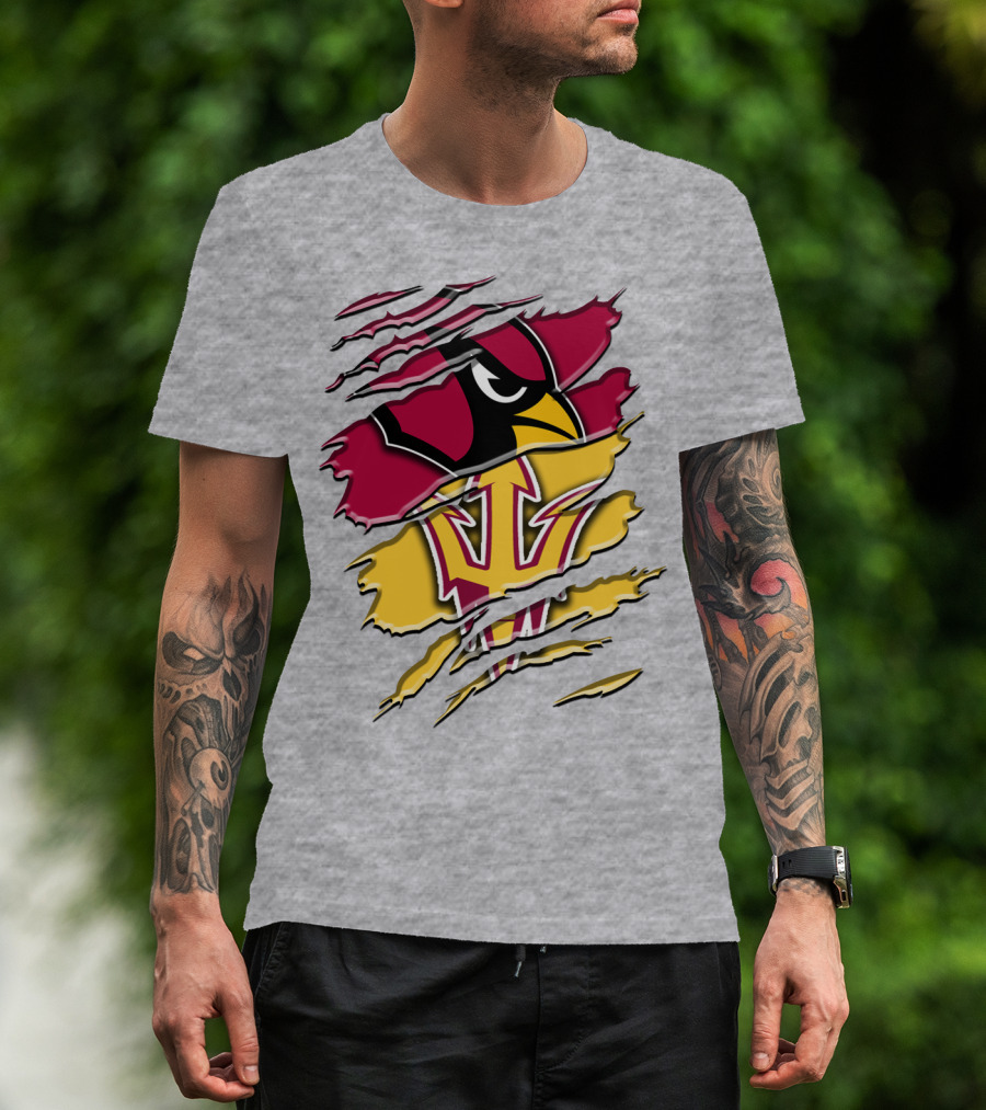 Cardinals And Sun Devils Rah 030 T-Shirt